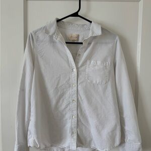 Sézane Tomboy white shirt